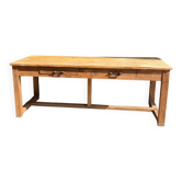 Old large solid wood table