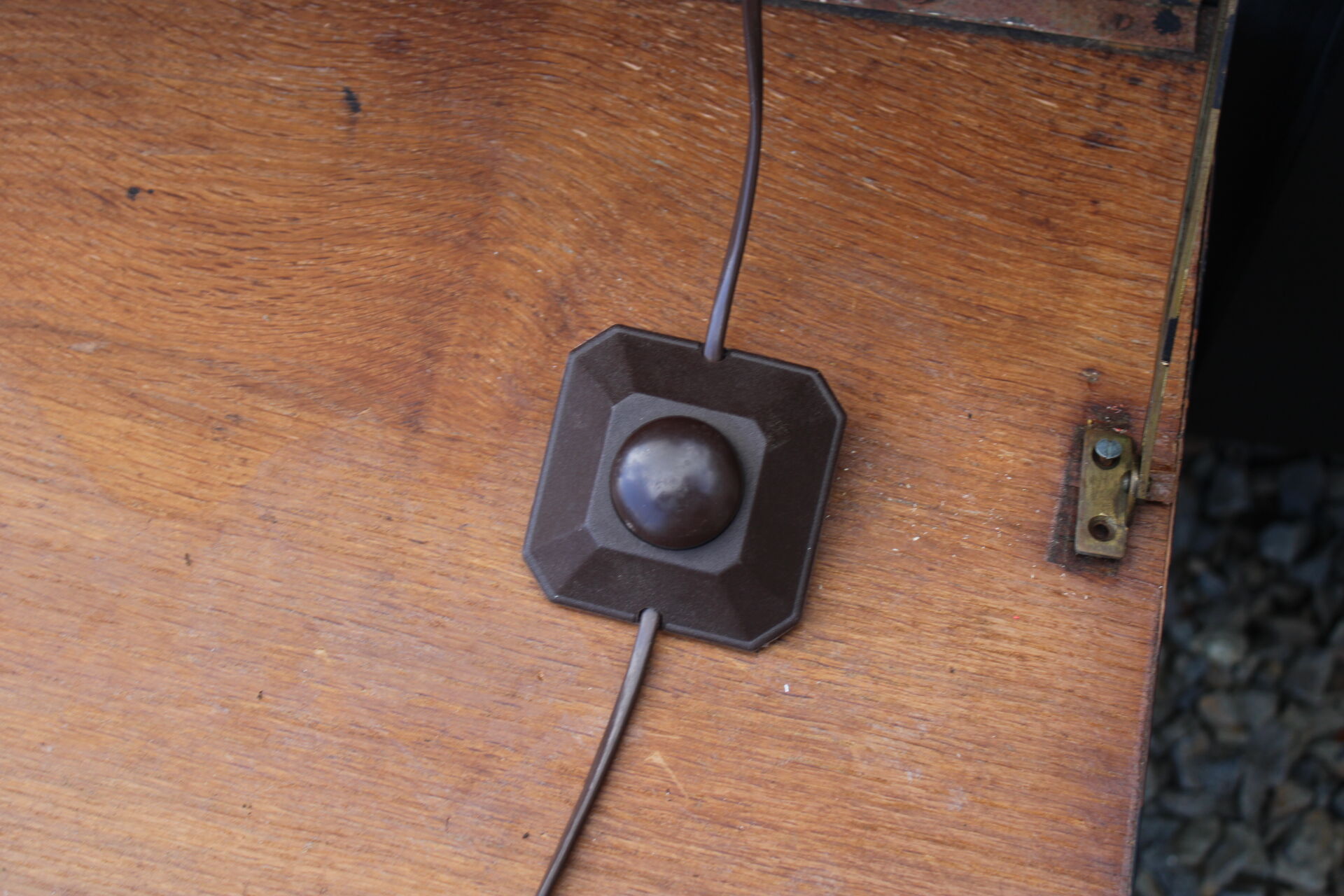 Ceramic lamp and rope shade