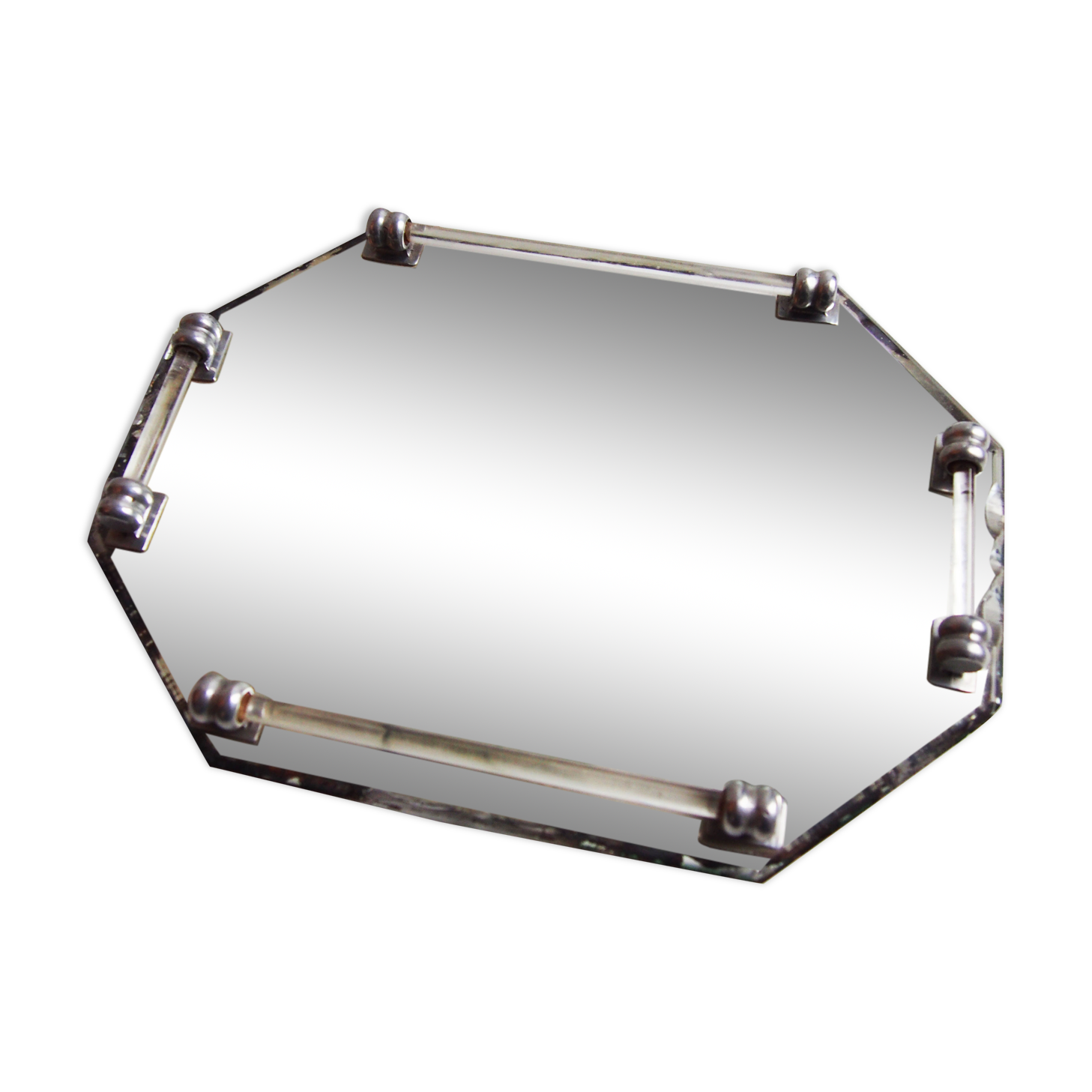 Art deco mirror tray