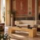 Giorgio Tura Mid-Century Parchment Custom Made Coffee Table for Tura Milano 1970