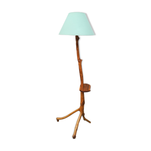 lampadaire en bois