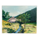Landscape oil painting