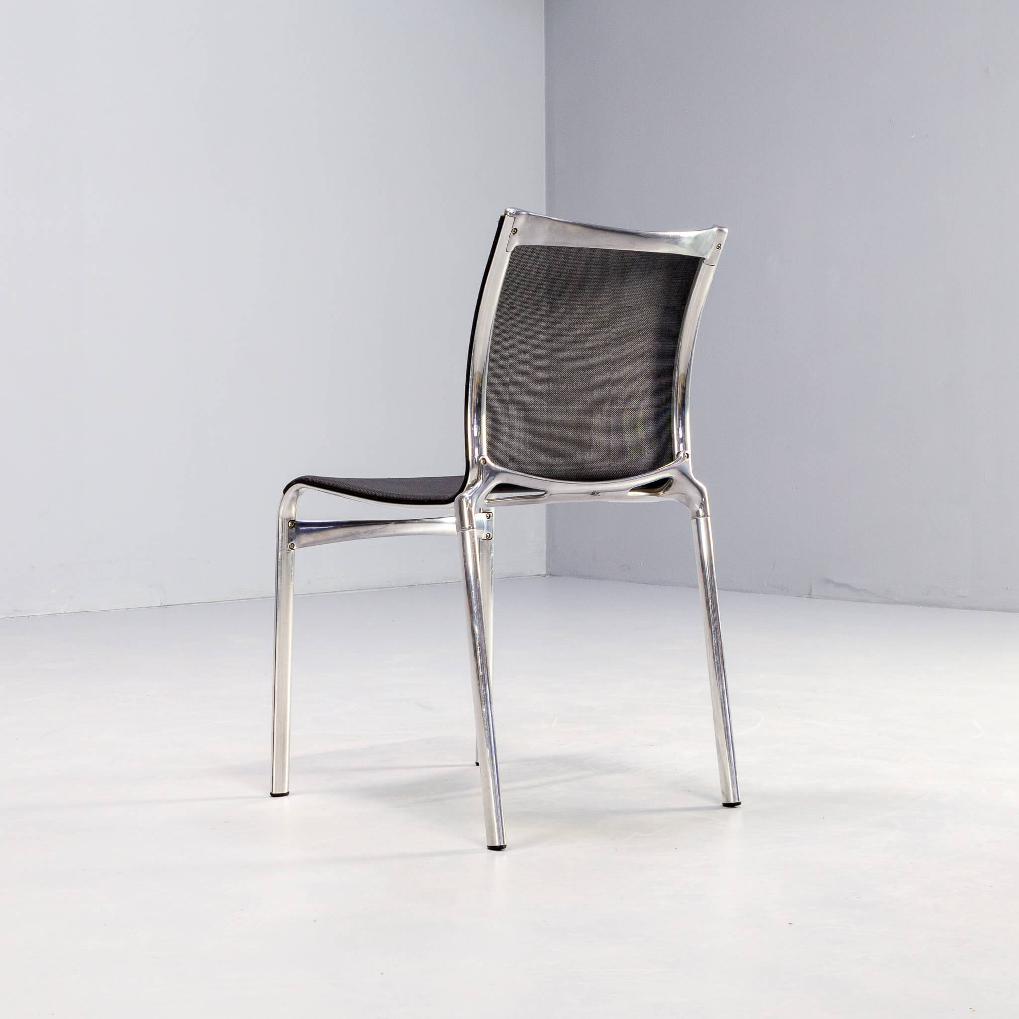Alberto Meda model ‘416 High Frame’dining chair for Alias set/4
