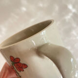 Ceramic mug vintage botanical pattern