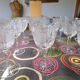 Crystal water glass