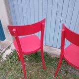 2 chaises bistrot anciennes