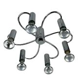60s 70s Sputnik wall lamp or ceiling lamp by Cosack Leuchten Chrom