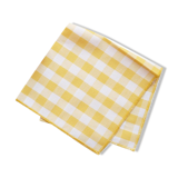 MONOPRIX - serviette vichy jaune