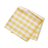 MONOPRIX - serviette vichy jaune