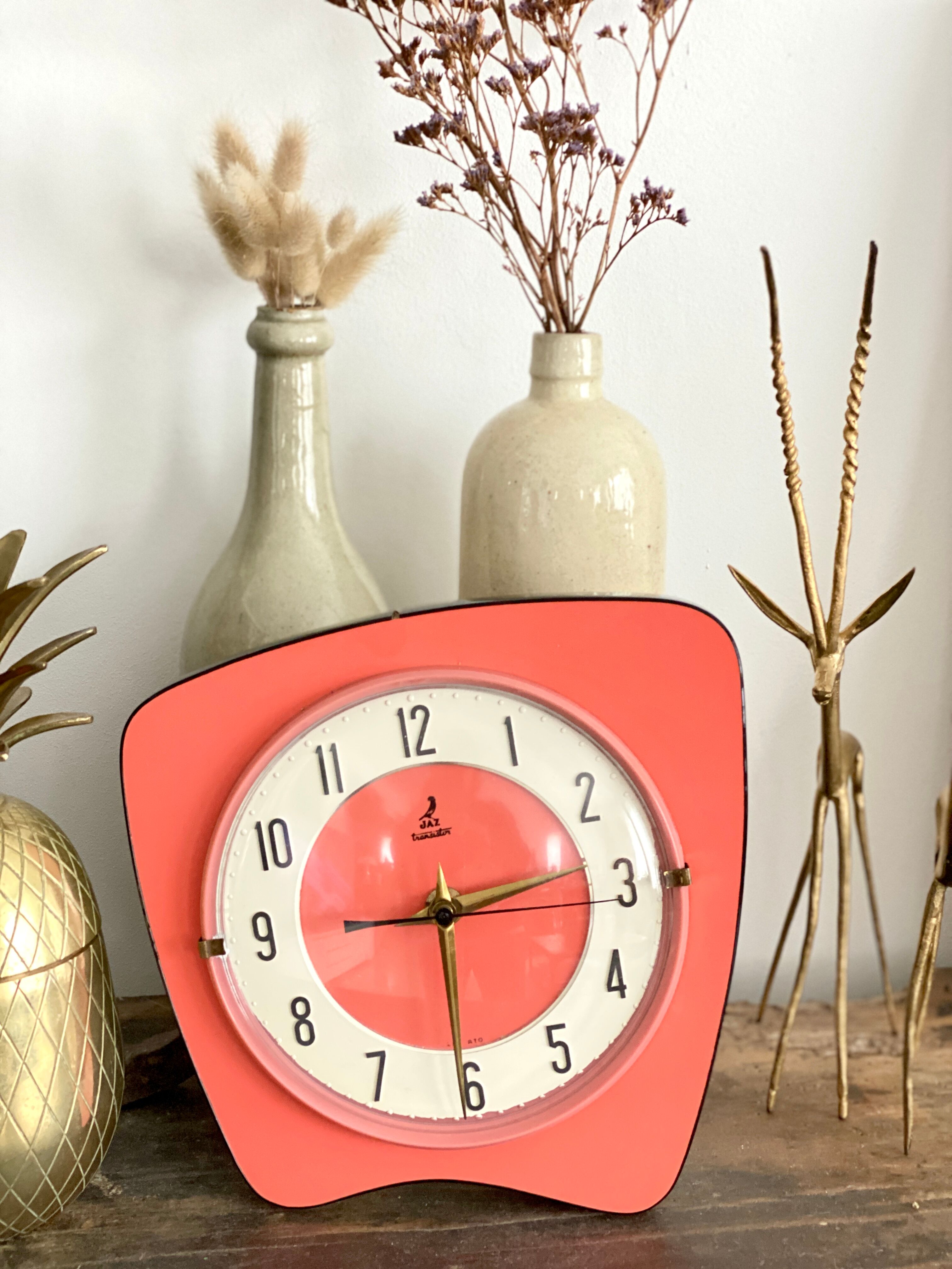 Vintage jaz wall clock