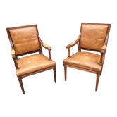 Pair of armchairs Louis XVI style