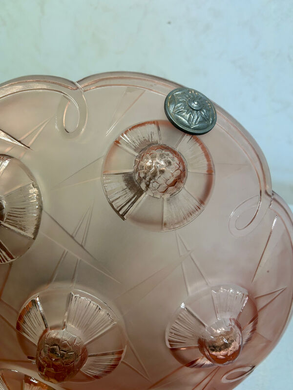 Lustre en verre Degué