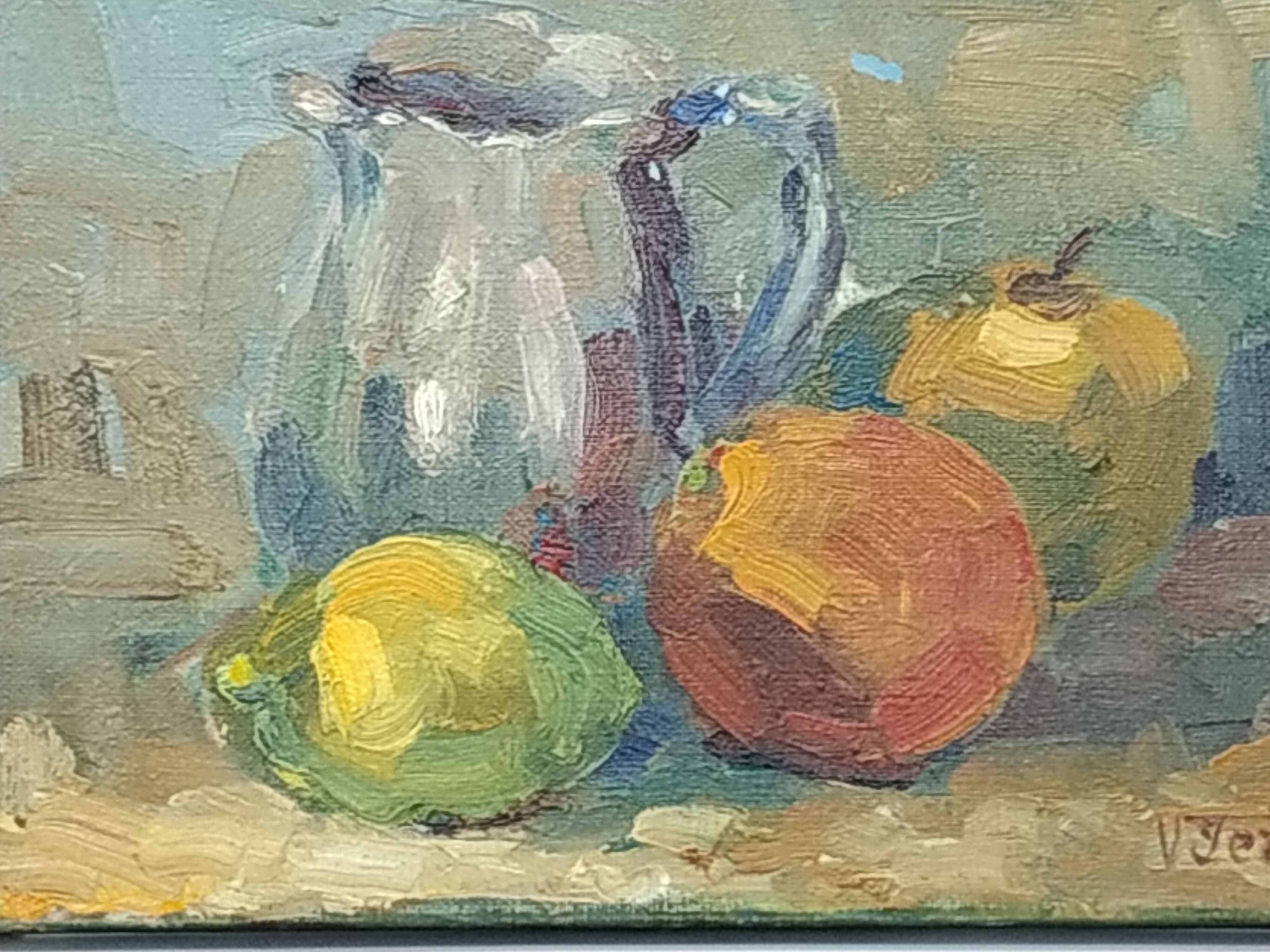 Nature morte aux agrumes de Victor Ferreri