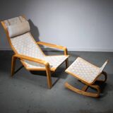 Fauteuil relax et pouf Vilan pour Ikea