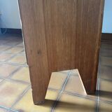 Shelf, solid wood bookcase, 1960s