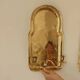 Pair of Swedish Mid Century Brass Wall Sconces