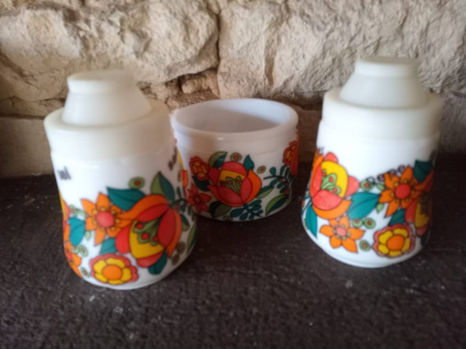 Vintage salt and pepper shakers