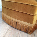 Vintage gold old toad chair