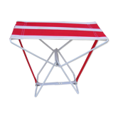 Tabouret pliant de camping pêche avec anses de transport