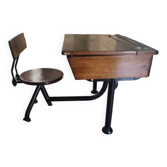 Bureau école vintage