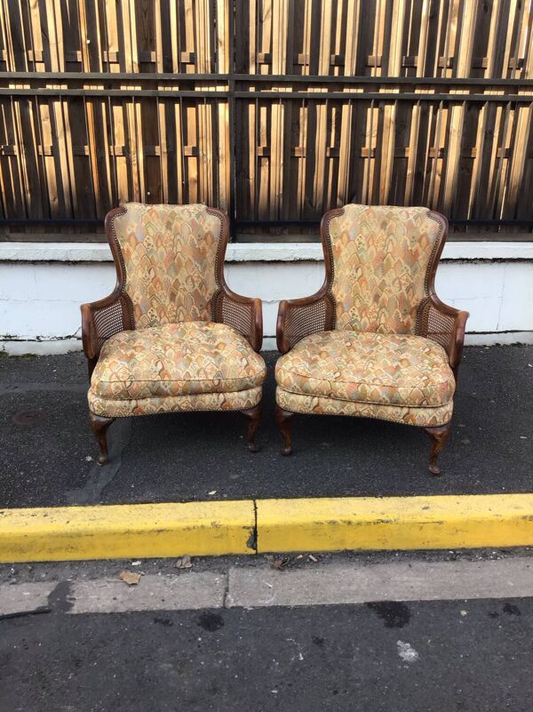 Paire de fauteuil chippendale