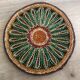 Set of 3 underwear of vintage braided straw dishes