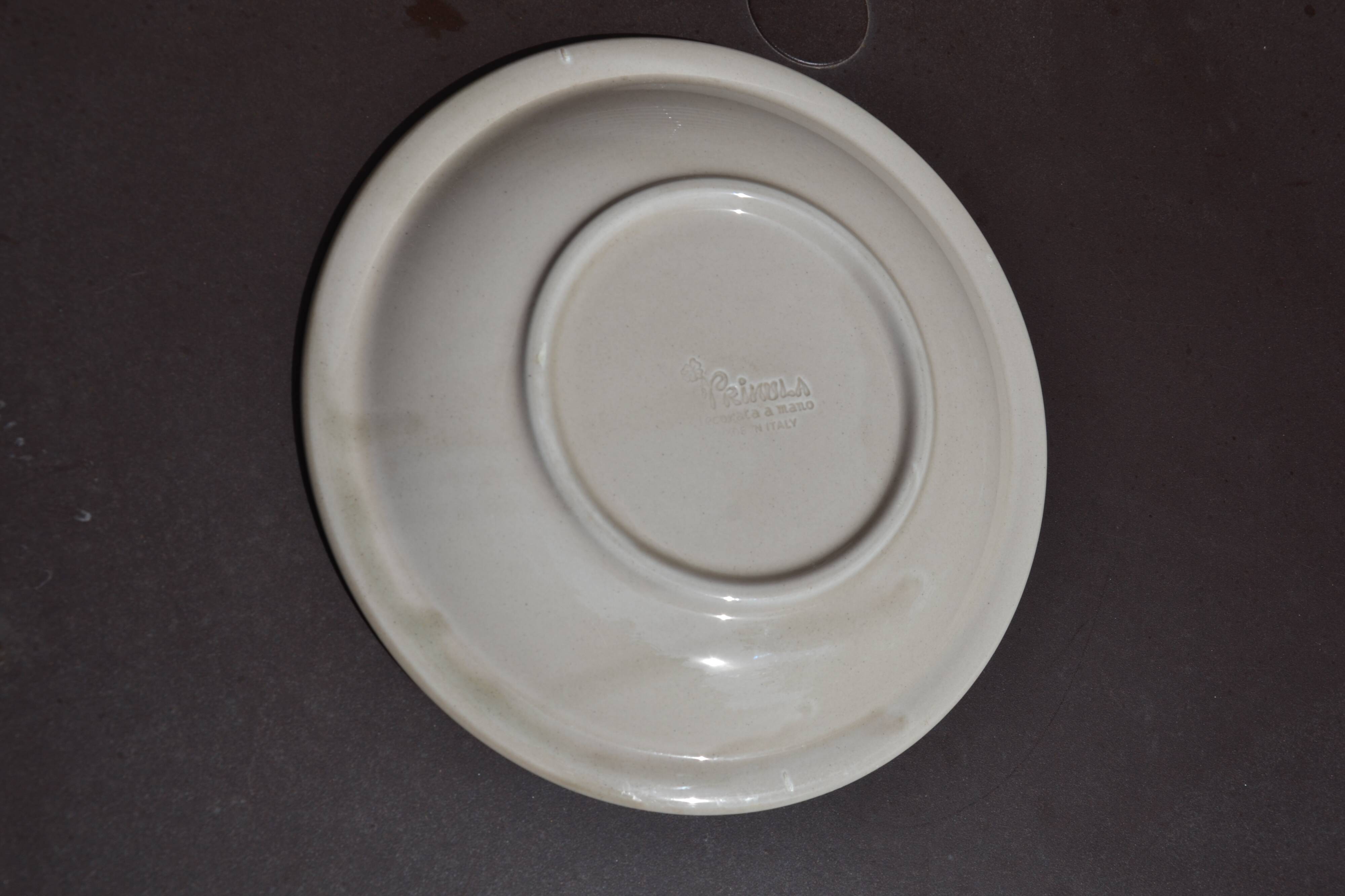 12 assiettes "Primula" Italy vintage