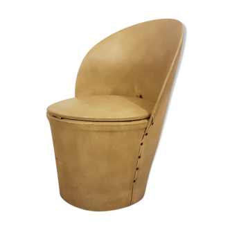 Pearly-style armchair