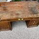 Minister's desk in oak