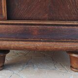 Art Deco oak desk
