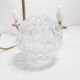 Brass ceiling and glass 3 balls 1960