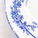5 assiettes faïence anglaise Cauldon pour le Grand Dépôt