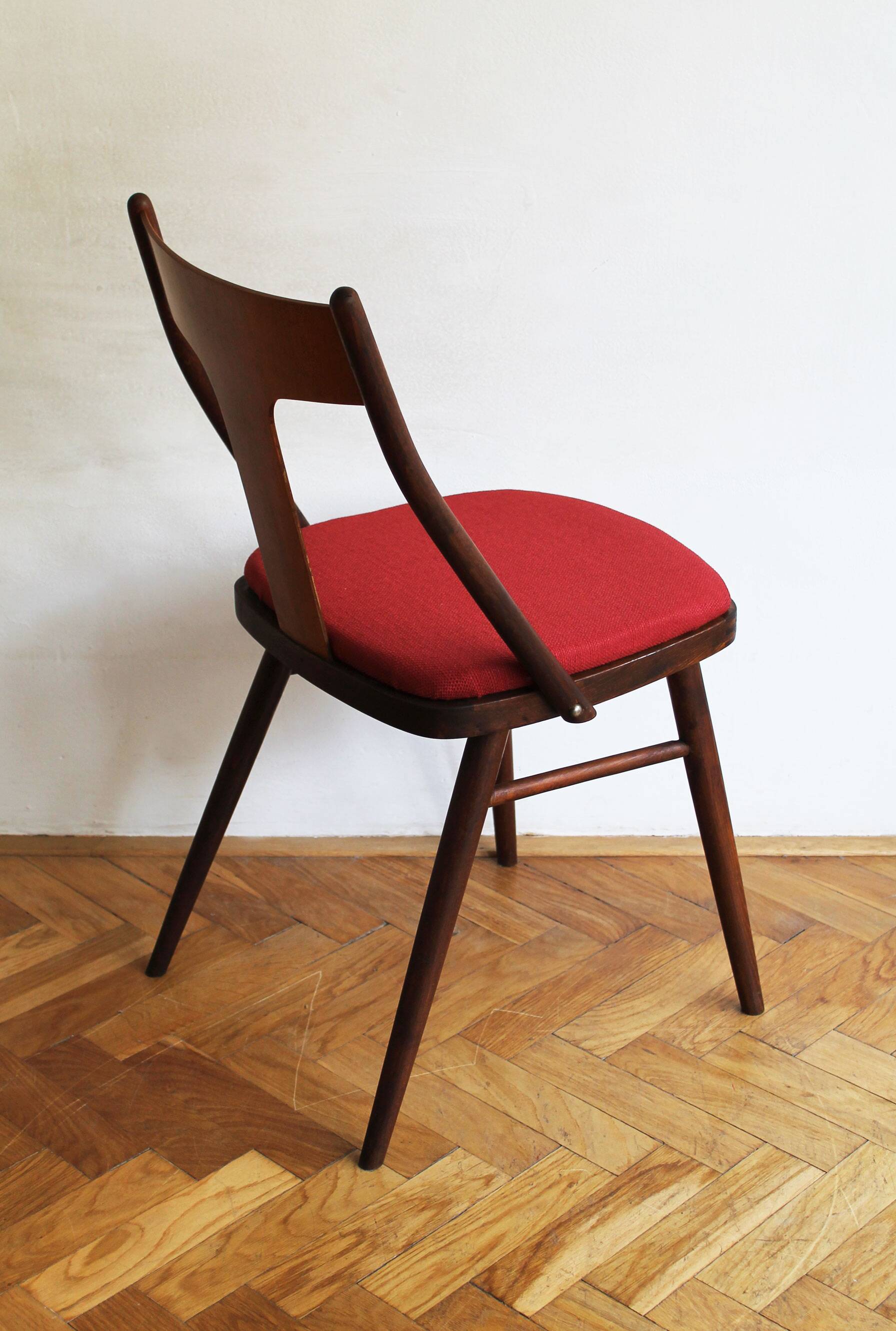 1960s Scandinavian Style Dining Chairs by Mier Topolcany