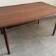 Extendable teak table in Scandinavian/Danish style, Ligne Roset, 1960s.