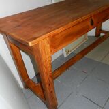 Wooden farm table