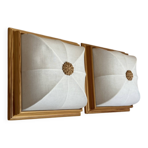 Paire d'appliques scandinaves