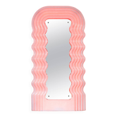 Ultrafragola LED mirror by Ettore Sottsass