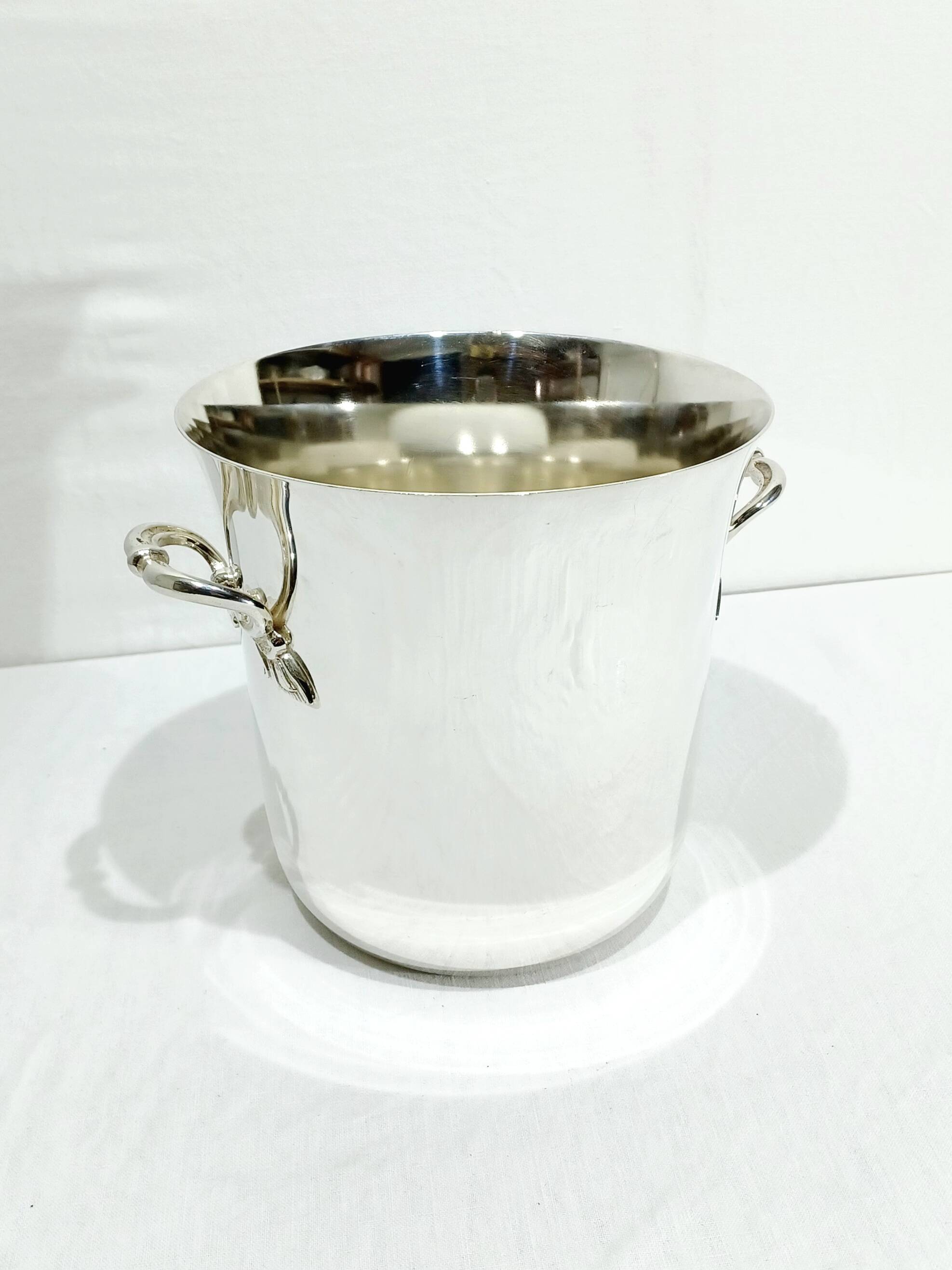 Silver-plated champagne bucket