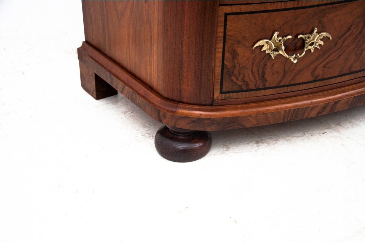 Antique chest of drawers from the turn of the 19th and 20th centuries, Northern Europe.