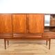 Mid-century danish high sideboard in teak, 1960s