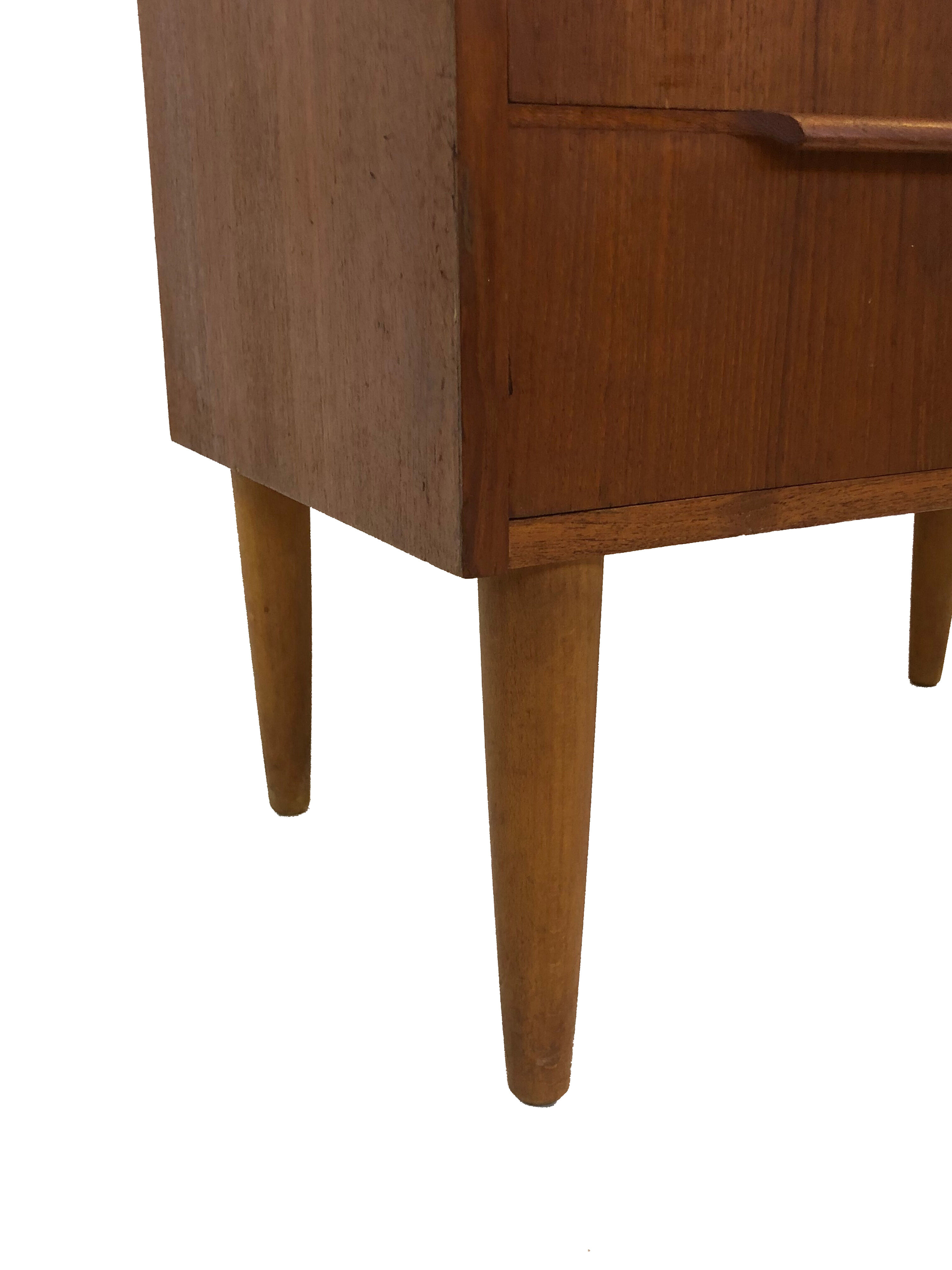 Convenient dresser vintage danish design teak
