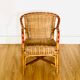 Rattan and wicker children's chair