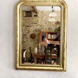 Louis-Philippe style gilded mirror