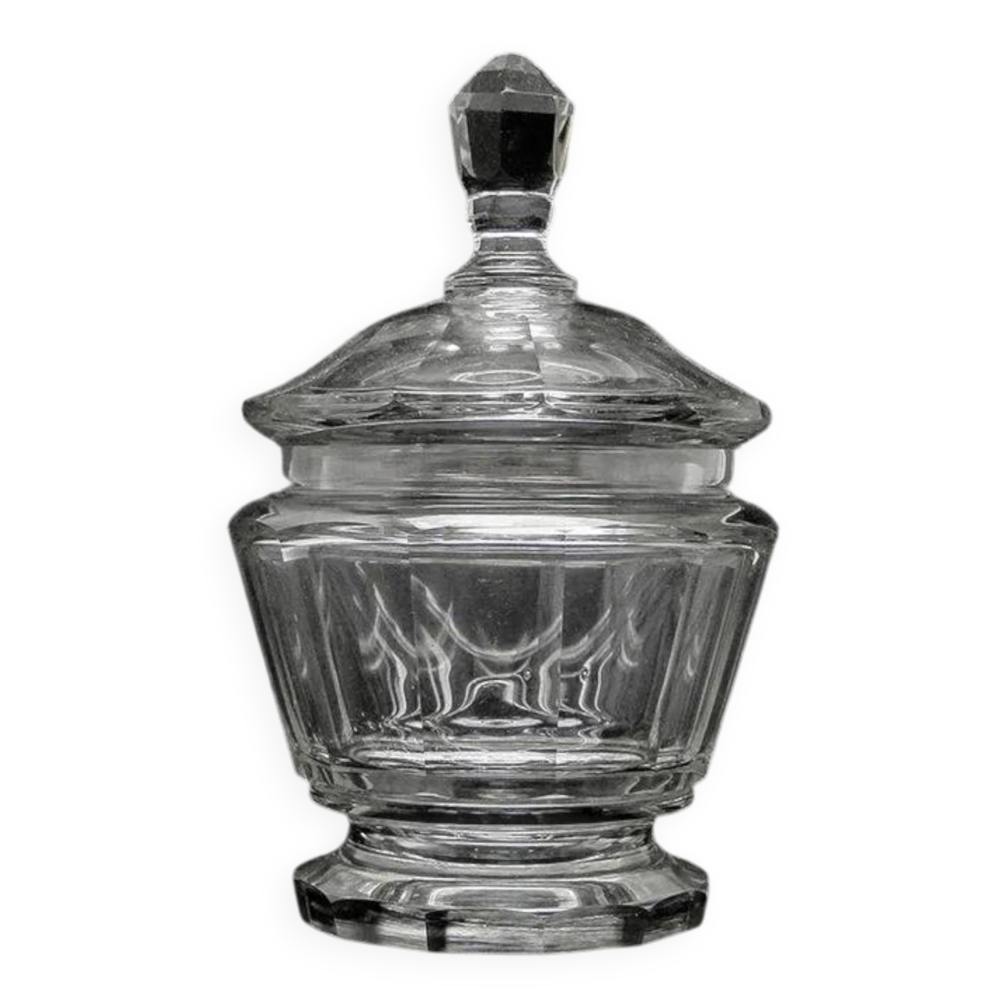 A3u moser large sugar bowl/bonbonniere art deco