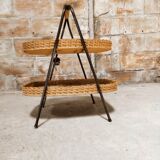 Vintage servant display or magazine holder