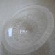 antique Art Deco Maynadier French glass chandelier basin