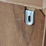 Wall console, Scandinavian entrance furniture, 1970