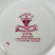 Mason's Vista model bowl, English ironstone, terra cotta.