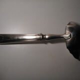 Cuillère de service sauce métal argenté art déco poinçon C L