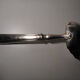 Serving spoon silver metal sauce art deco punch C L